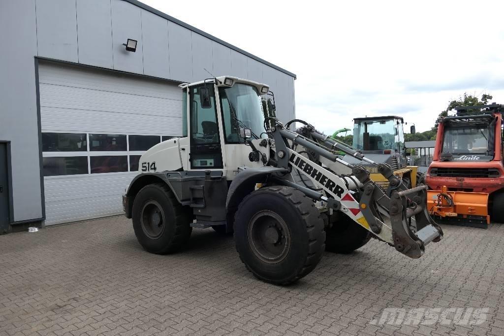 Liebherr L 514 Naudoti ratiniai krautuvai