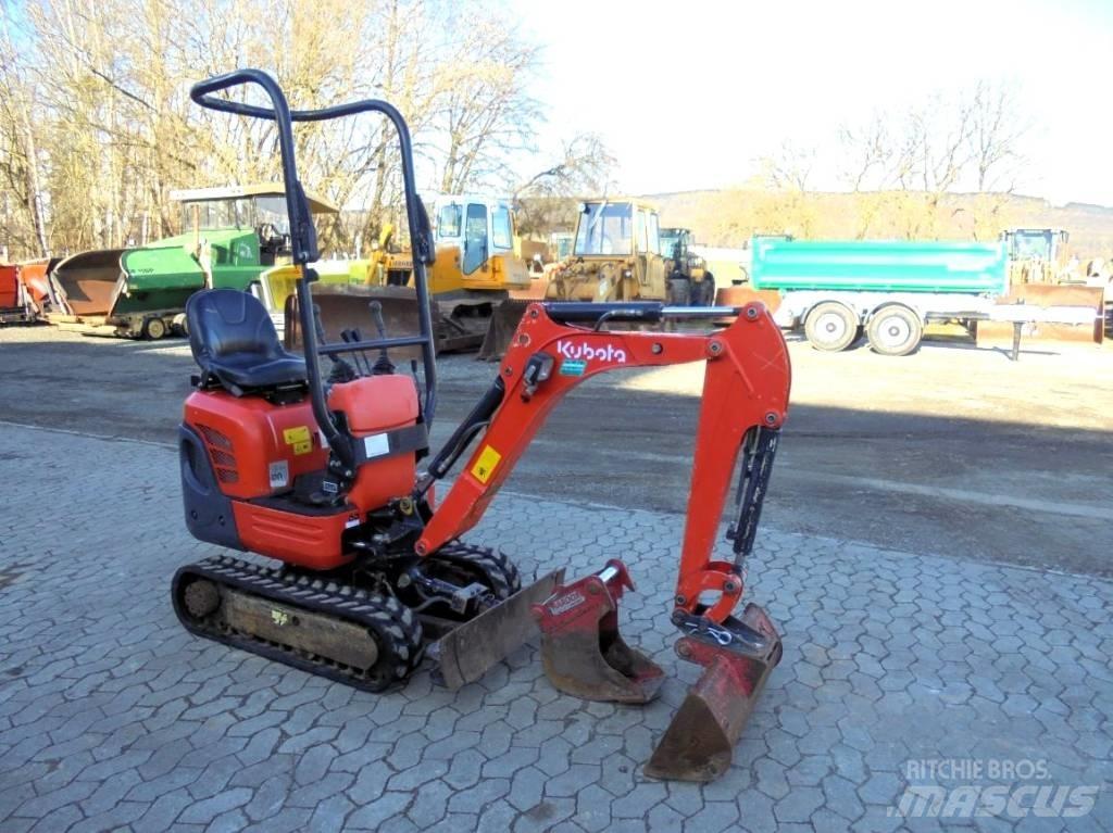 Kubota K 008-3 Mini ekskavatoriai < 7 t