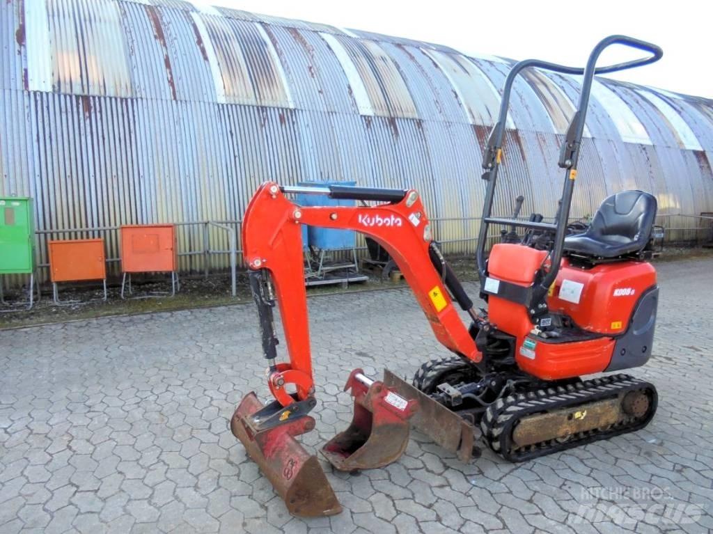 Kubota K 008-3 Mini ekskavatoriai < 7 t
