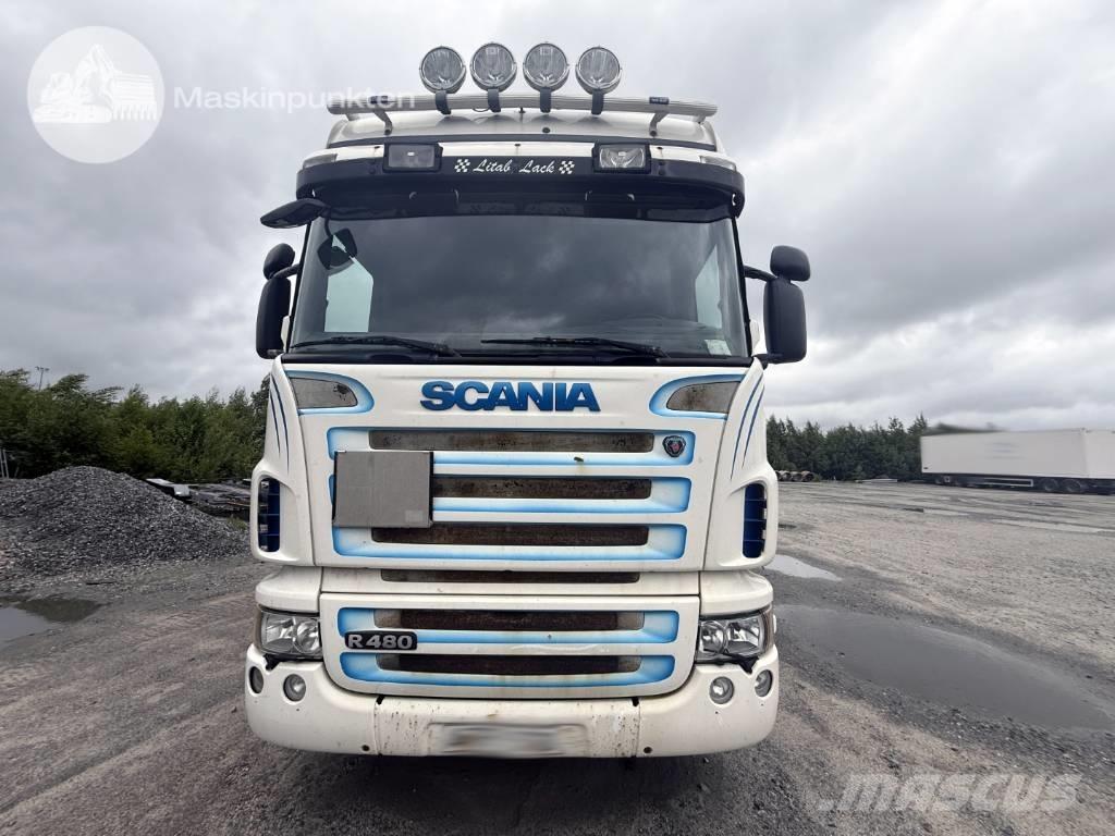 Scania R 480 LB Sunkvežimiai su dengtu kėbulu