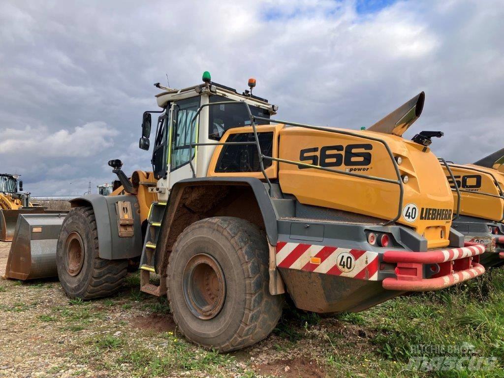 Liebherr L 566 Naudoti ratiniai krautuvai