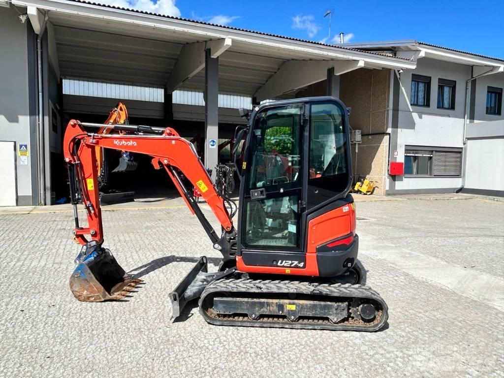 Kubota u27 hi Mini ekskavatoriai < 7 t