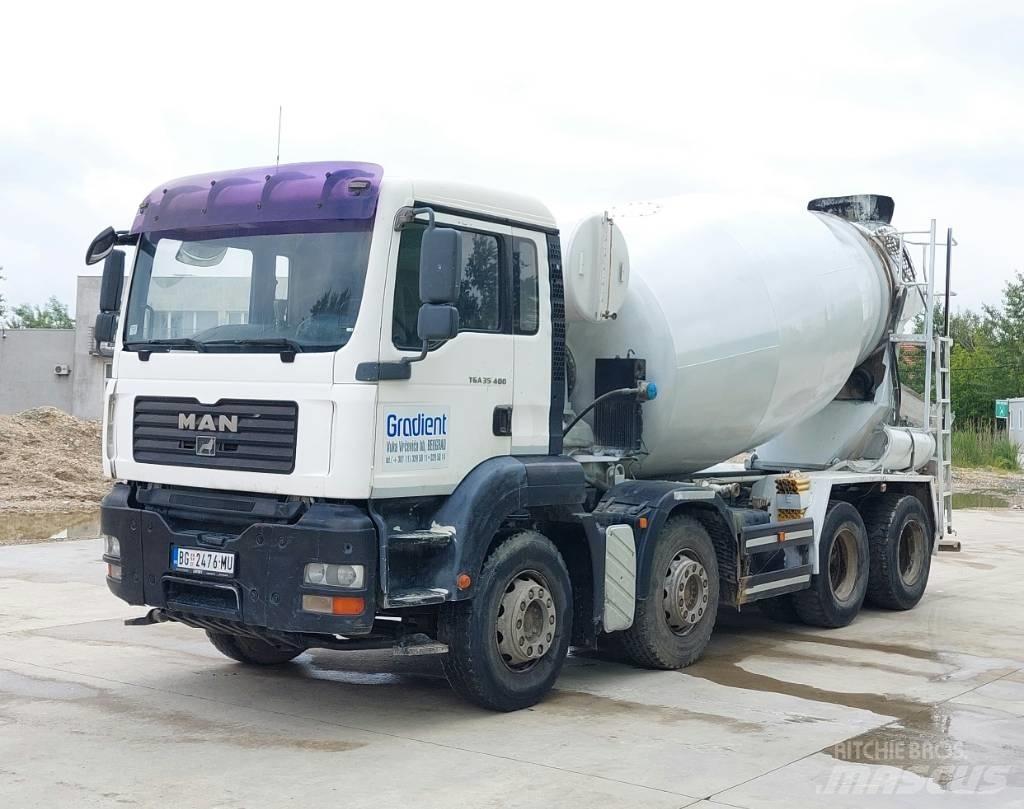 MAN TGA 35.400 Betonvežiai
