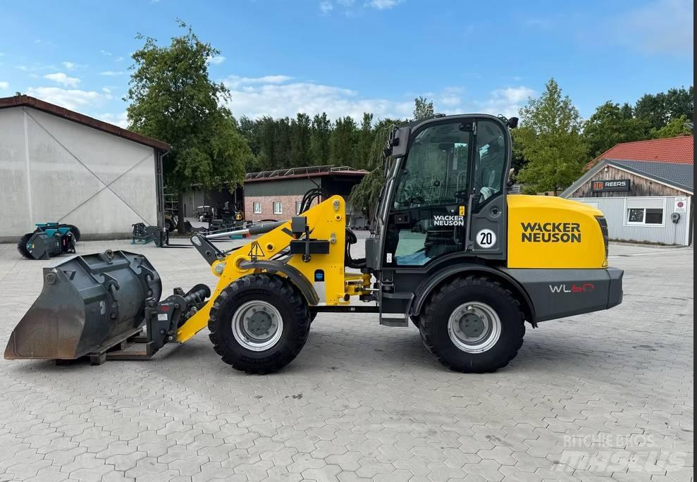 Wacker Neuson WL 60 Naudoti ratiniai krautuvai