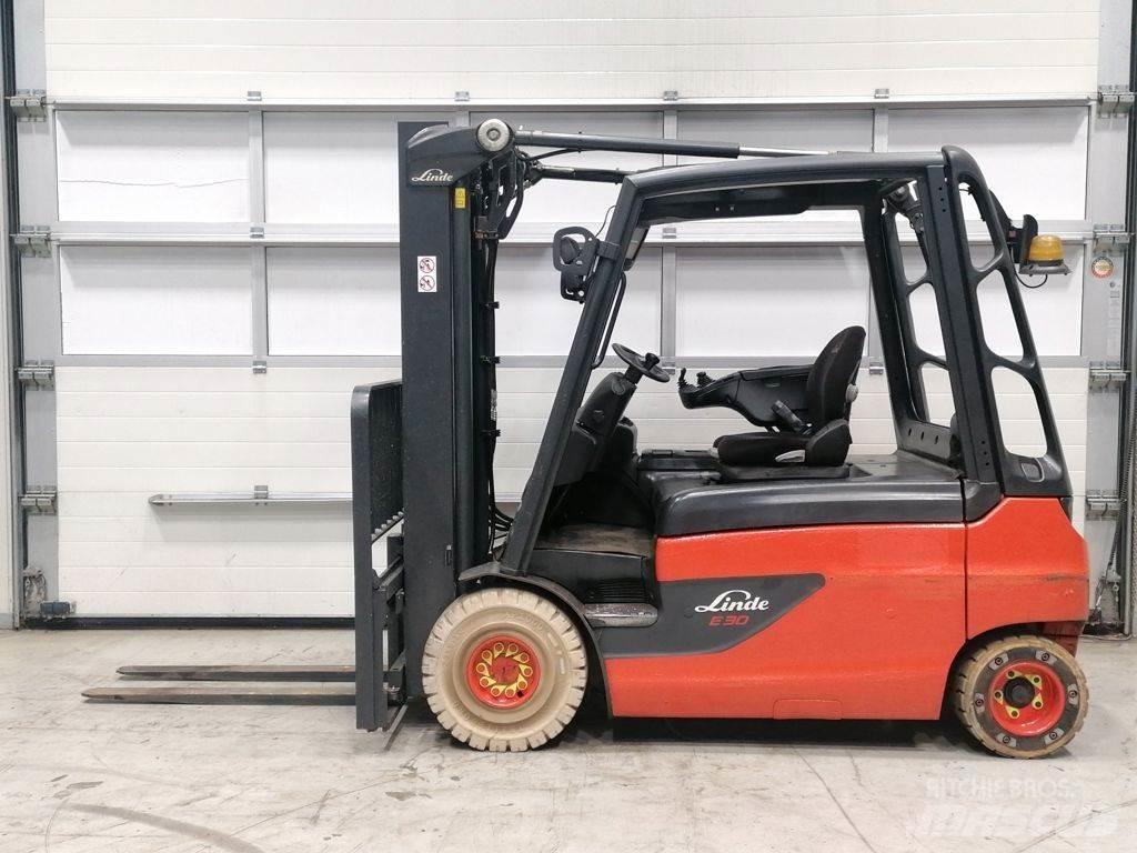 Linde E30L-01 Elektriniai šakiniai krautuvai