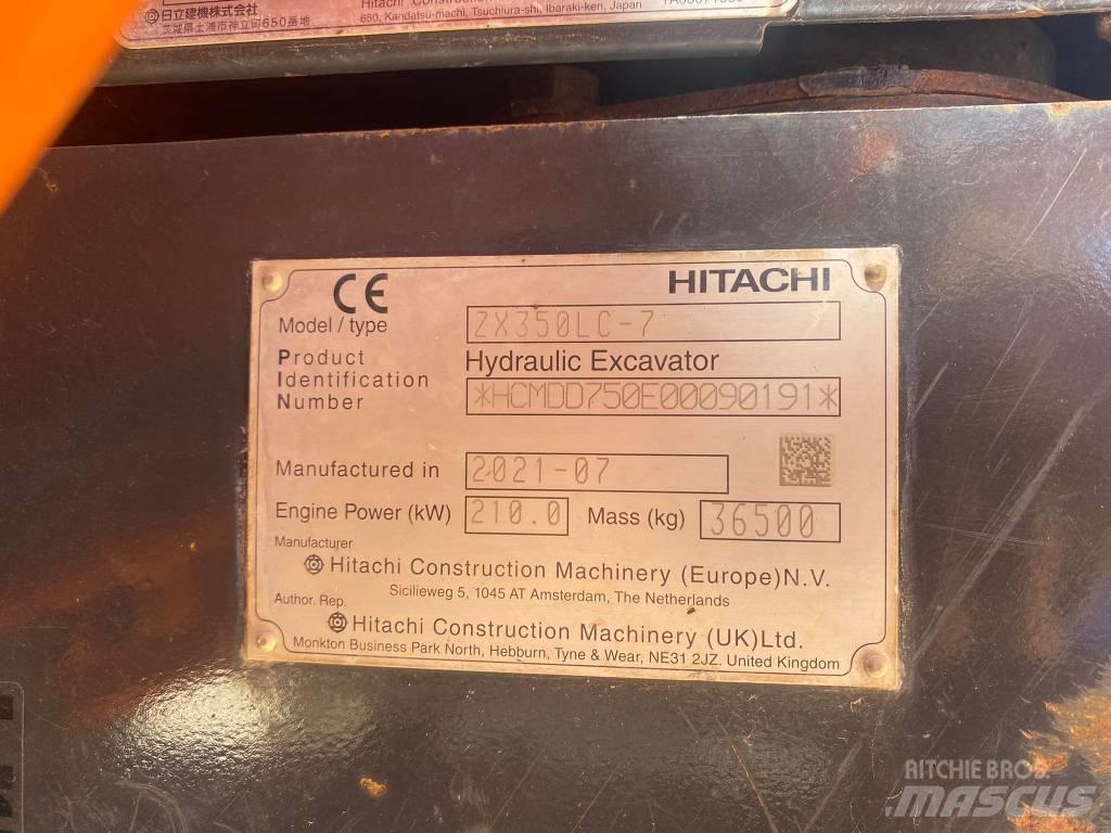Hitachi ZX 350 LC-6 Vikšriniai ekskavatoriai