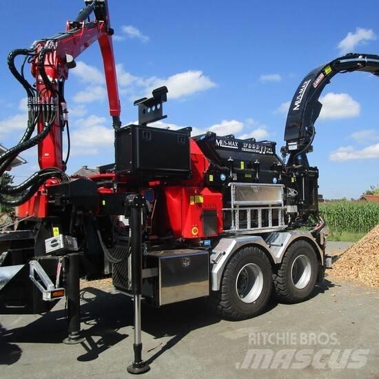 Mus-Max WT 9XL Z Medienos smulkintuvai