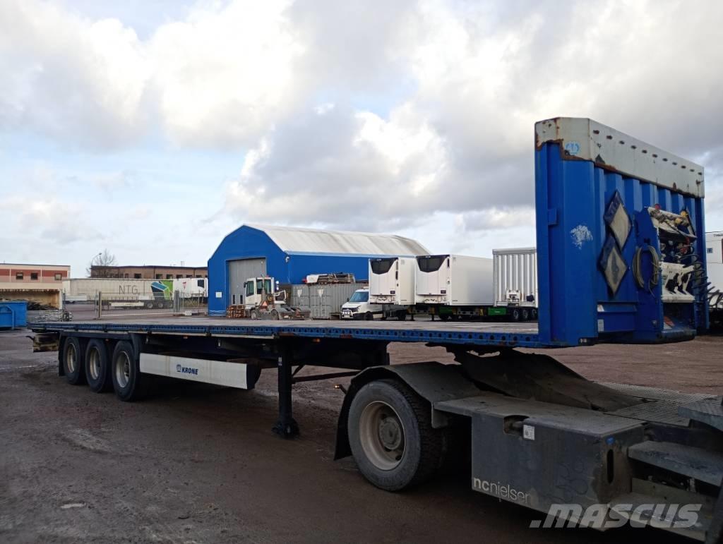 Krone FLAKTRAILER Bortinių sunkvežimių priekabos su nuleidžiamais bortais
