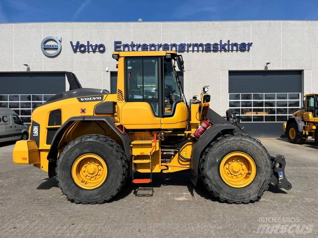 Volvo L60H Naudoti ratiniai krautuvai