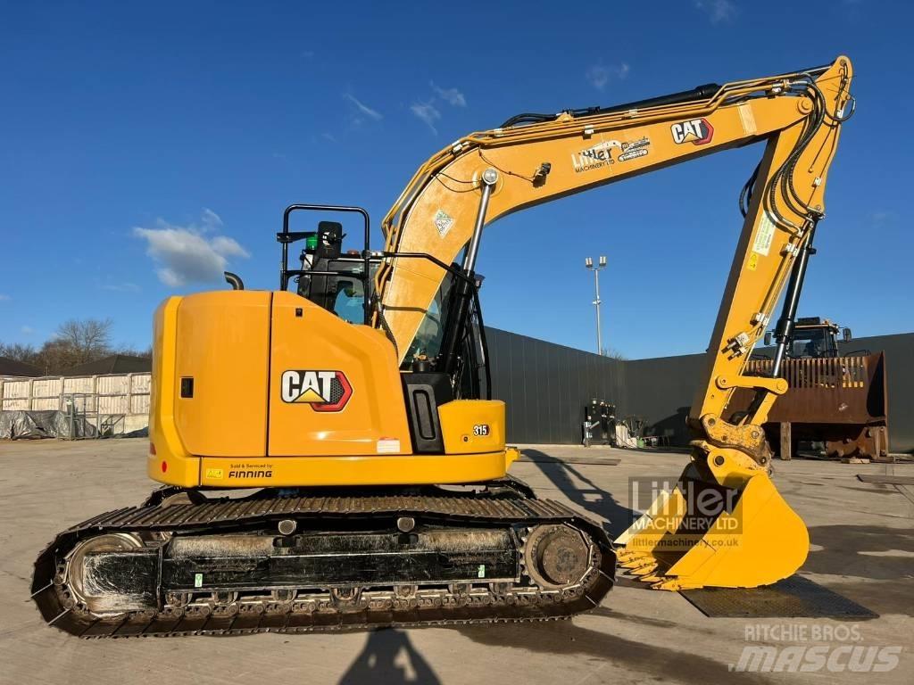 CAT 315 Vikšriniai ekskavatoriai