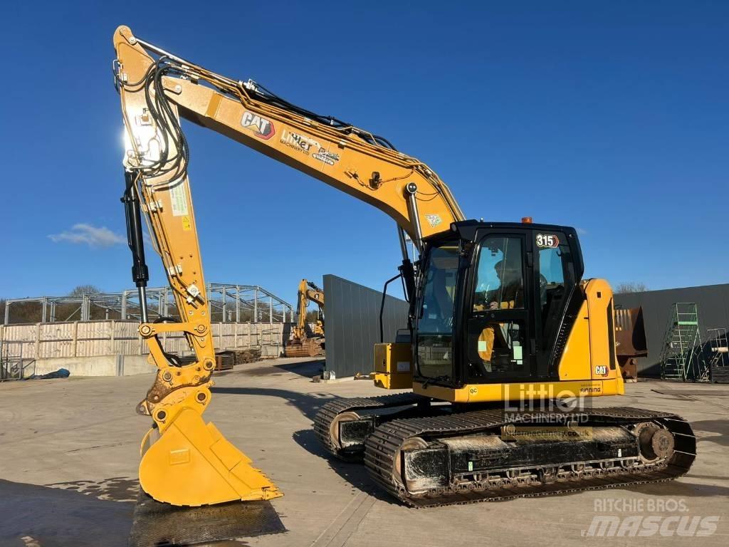 CAT 315 Vikšriniai ekskavatoriai