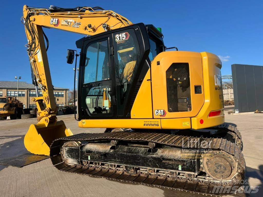CAT 315 Vikšriniai ekskavatoriai