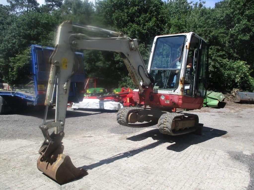 Takeuchi TB 228 Mini ekskavatoriai < 7 t