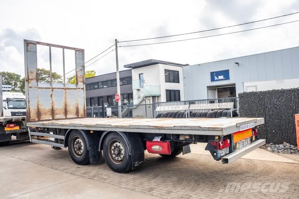 Lecitrailer RC2BD Platformos / Pakrovimas iš šono
