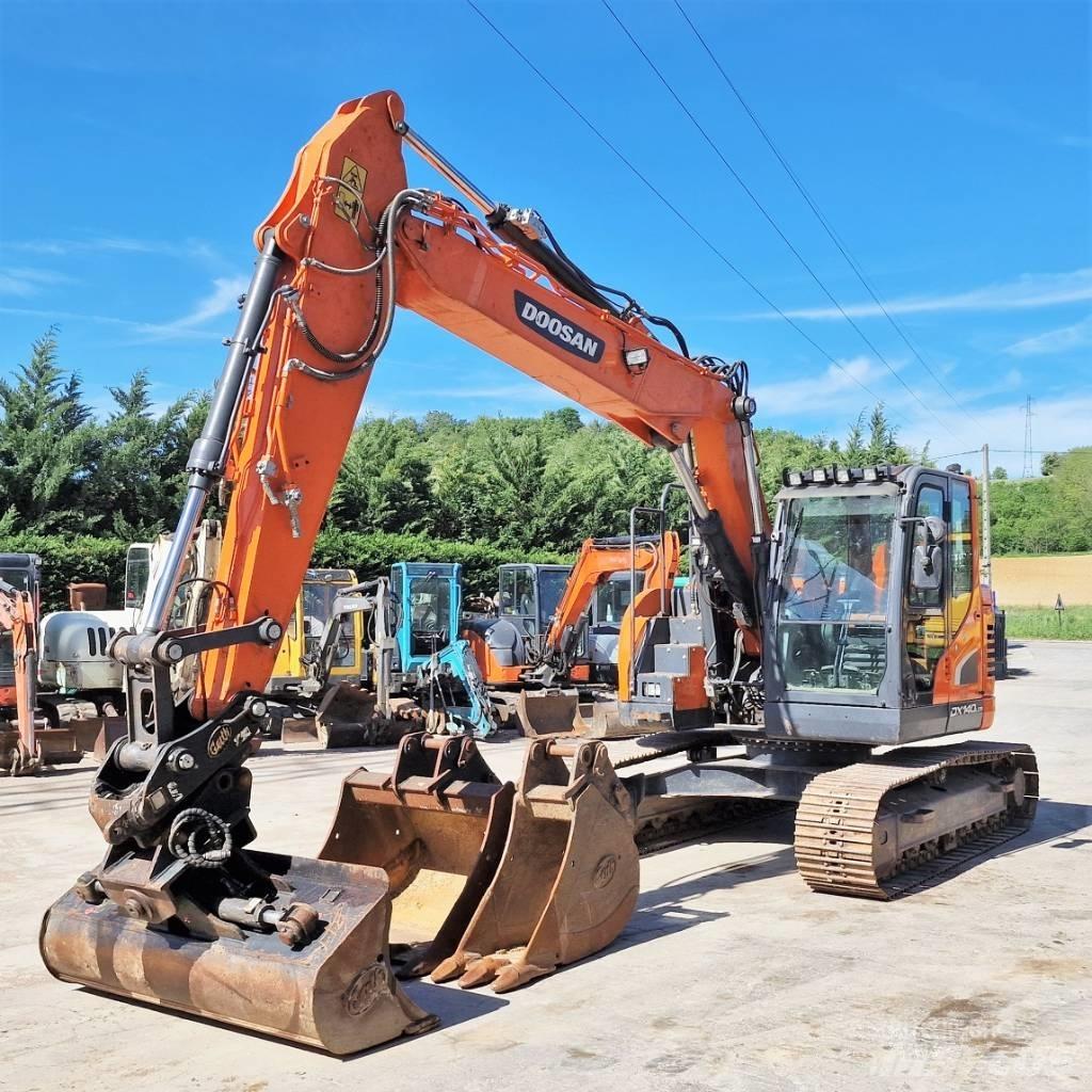 Doosan DX 140 LCR-5 Vikšriniai ekskavatoriai