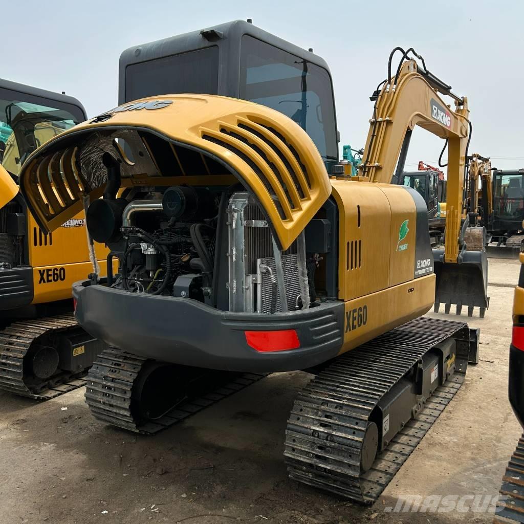 XCMG 60 Vikšriniai ekskavatoriai