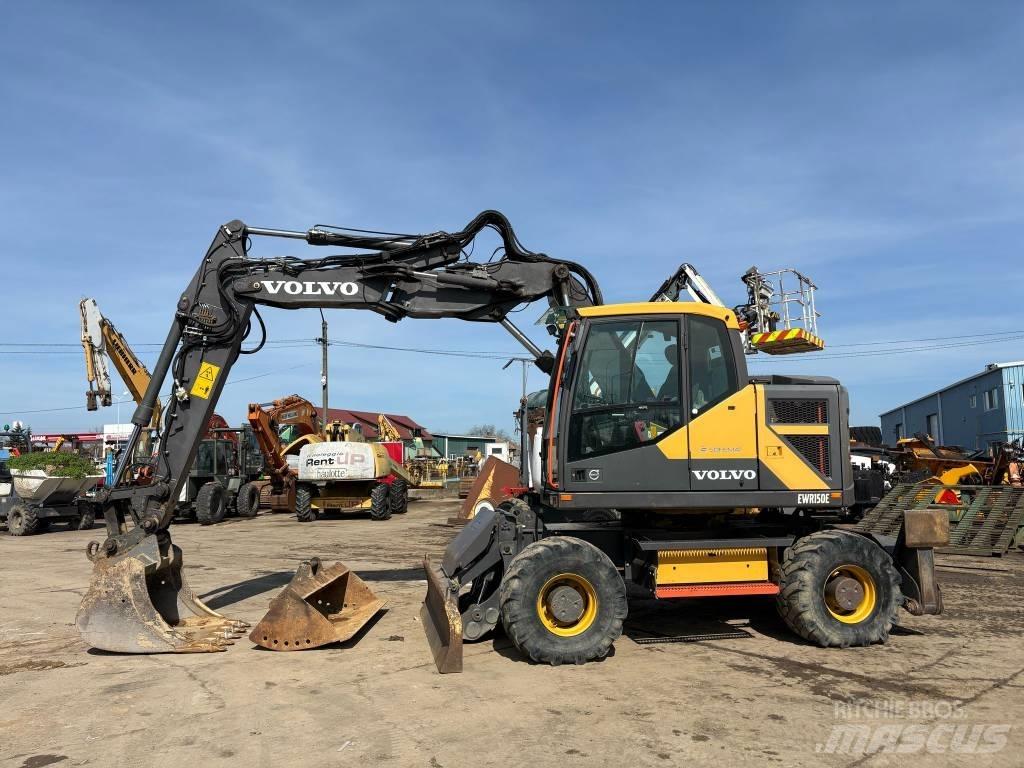 Volvo EW 150E Ratiniai ekskavatoriai