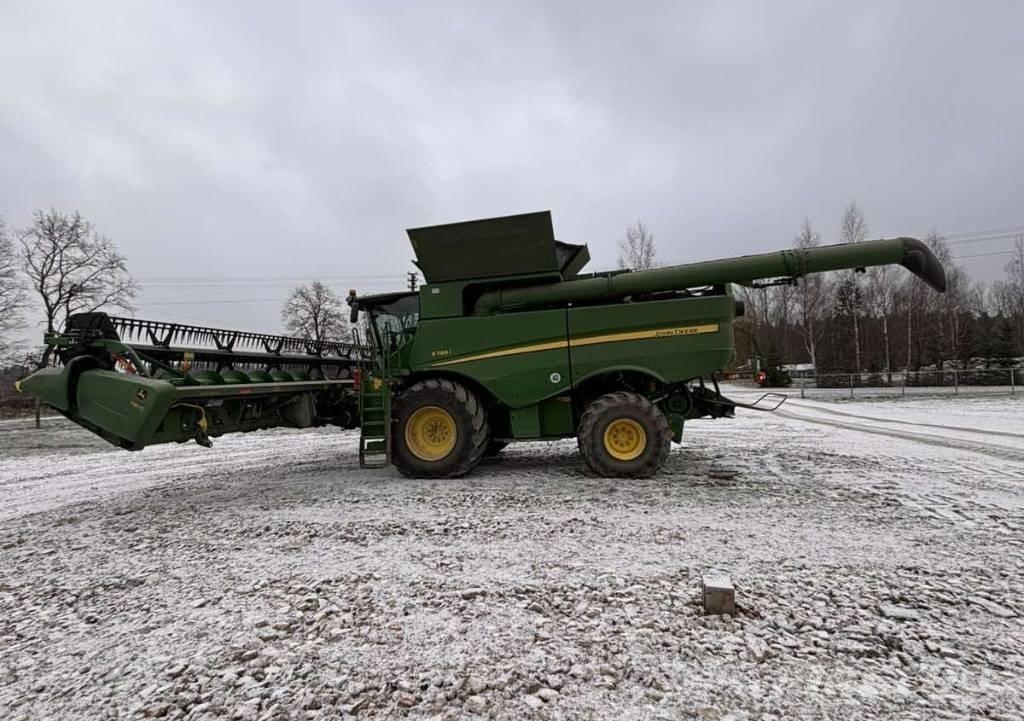 John Deere S785i Derliaus nuėmimo kombainai