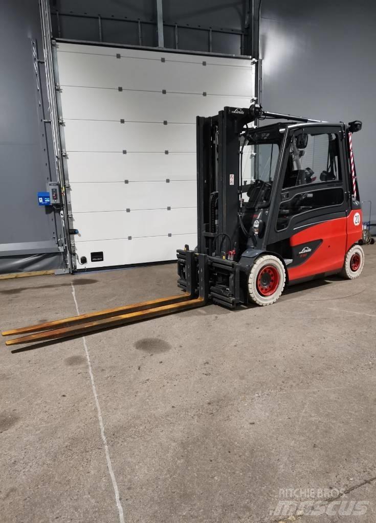 Linde E50HL-01/600 Elektriniai šakiniai krautuvai