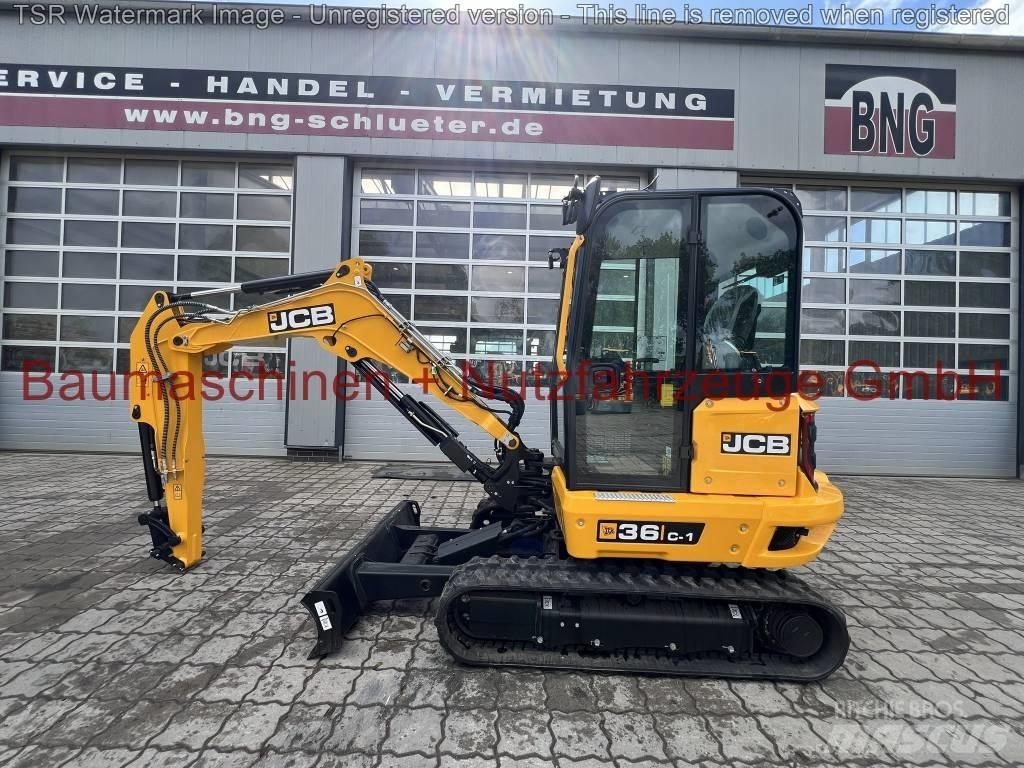 JCB 36C -werkneu- Mini ekskavatoriai < 7 t