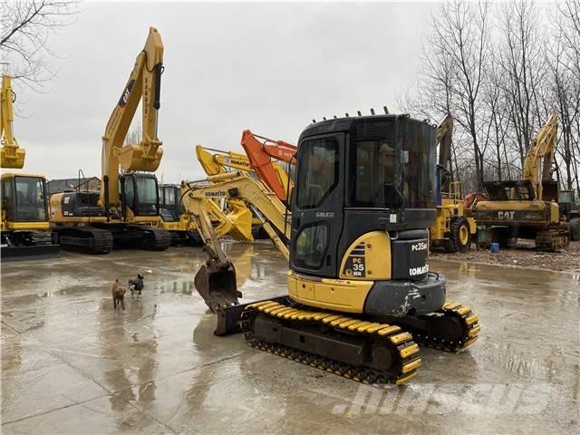 Komatsu PC35MR-2 Vikšriniai ekskavatoriai