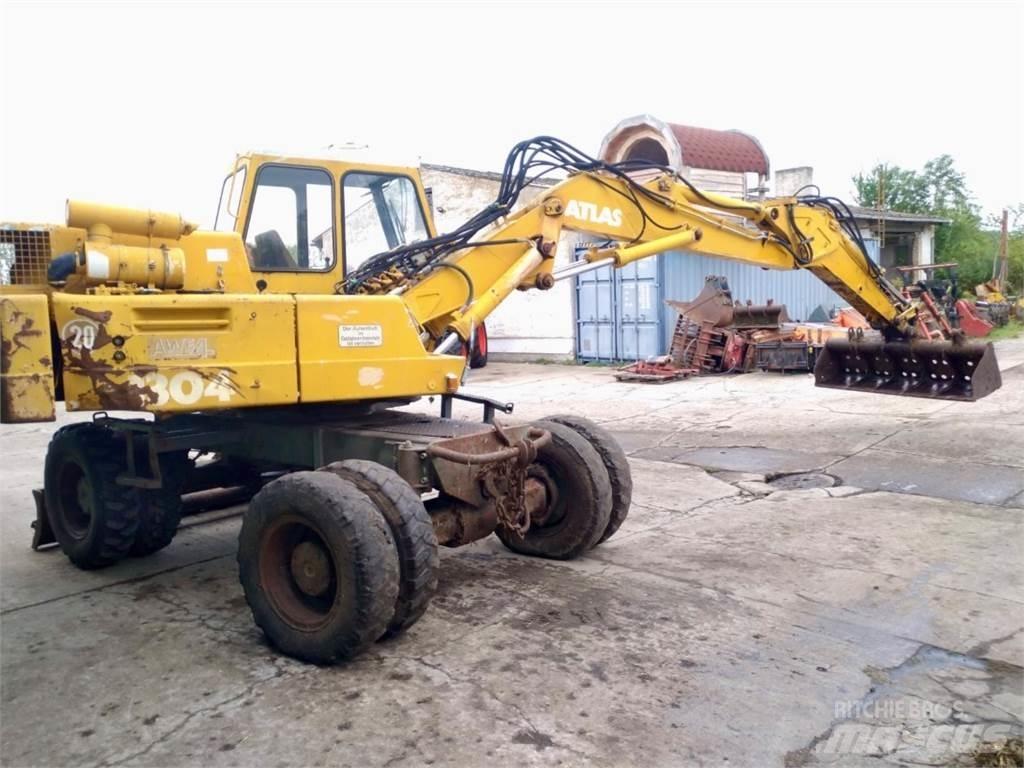 Atlas 1304 Ratiniai ekskavatoriai