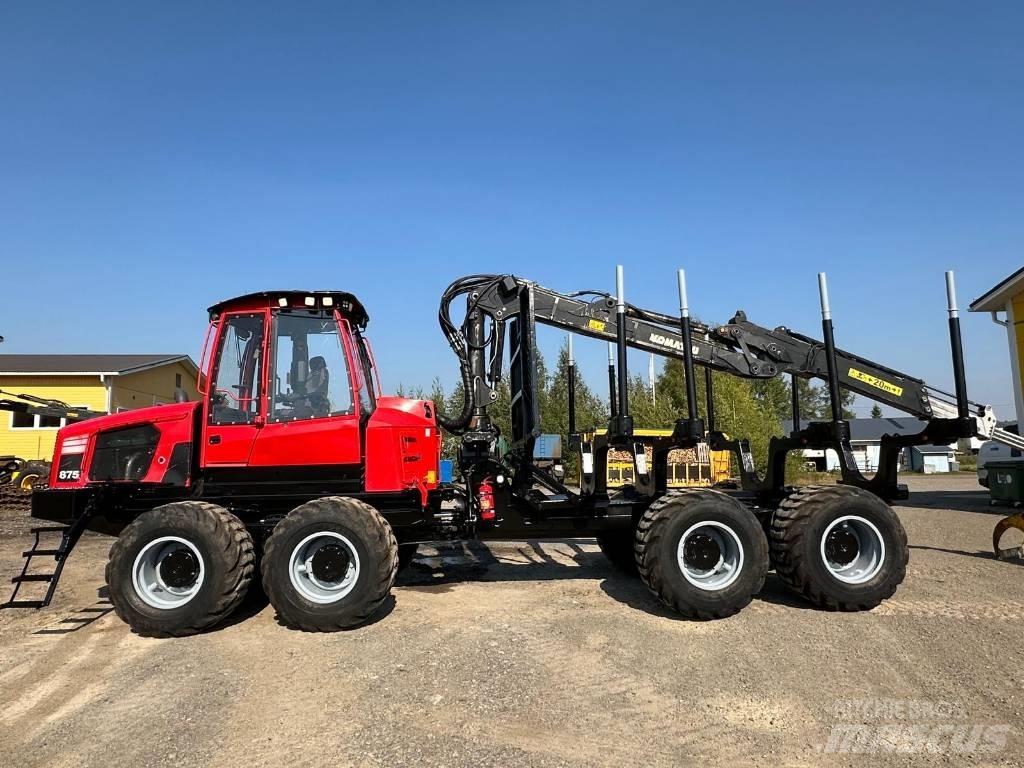 Komatsu 875 Naudoti miškovežiai (Forvarderiai)