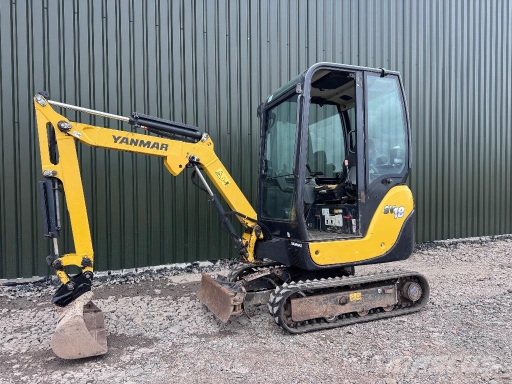 Yanmar SV 18 Mini ekskavatoriai < 7 t