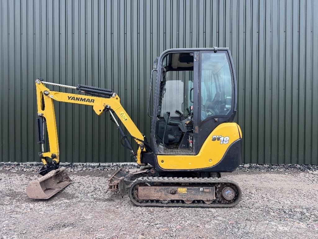 Yanmar SV 18 Mini ekskavatoriai < 7 t