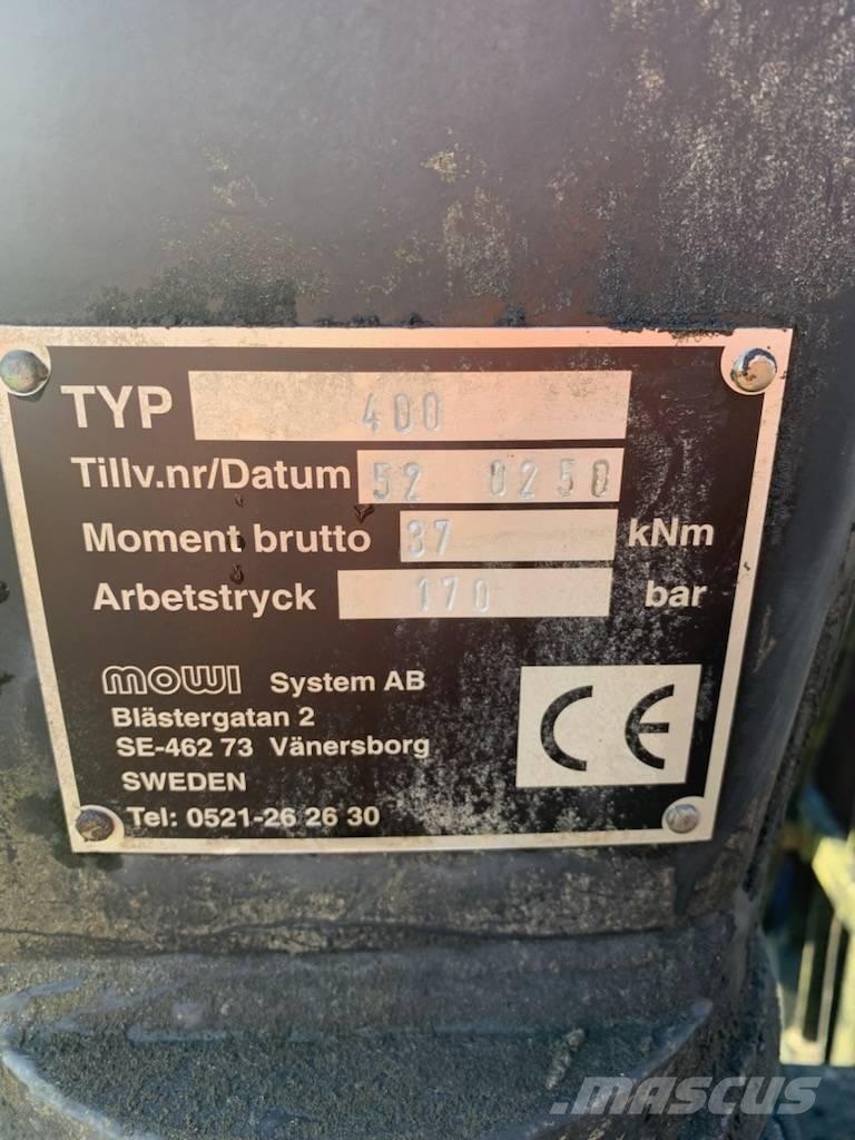 Mowi 400 12ton Kitos priekabos