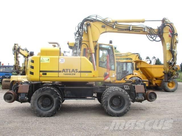 Atlas 1604 ZW Ratiniai ekskavatoriai