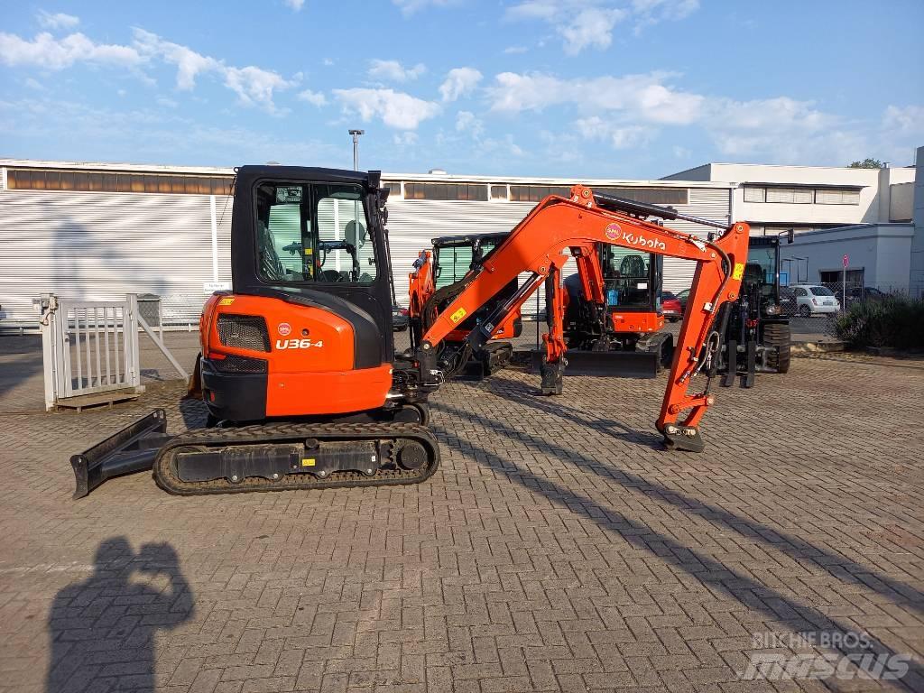 Kubota U36-4GL Mini ekskavatoriai < 7 t