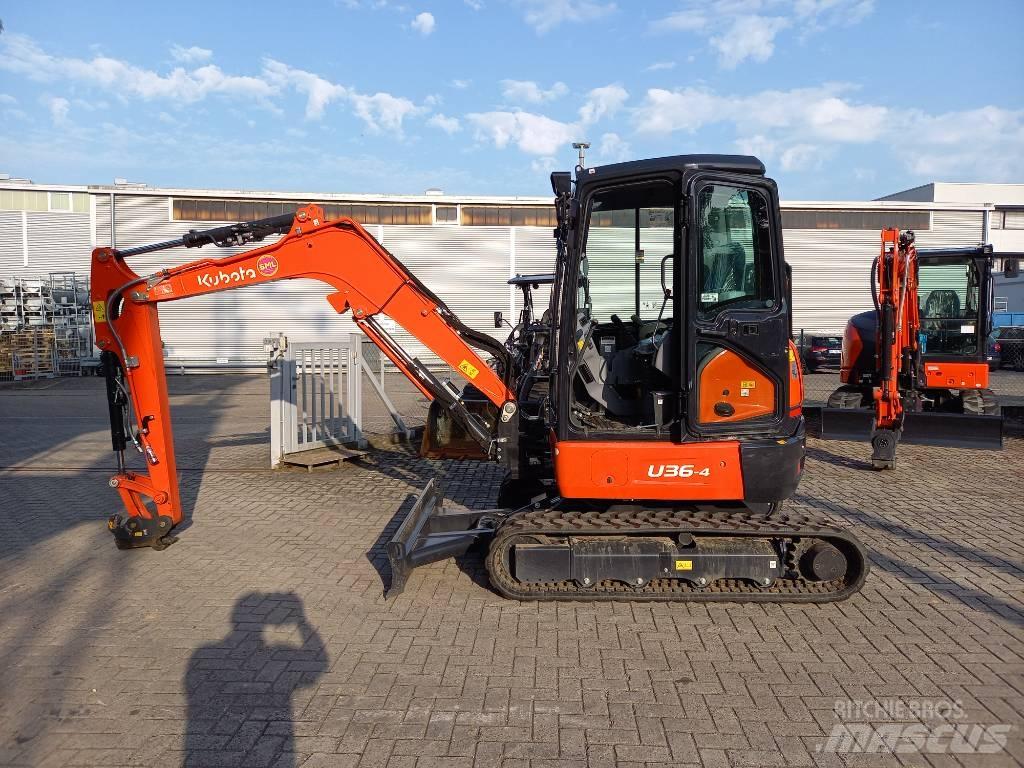 Kubota U36-4GL Mini ekskavatoriai < 7 t