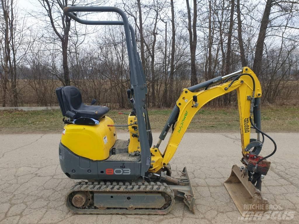 Wacker Neuson 803 Mini ekskavatoriai < 7 t