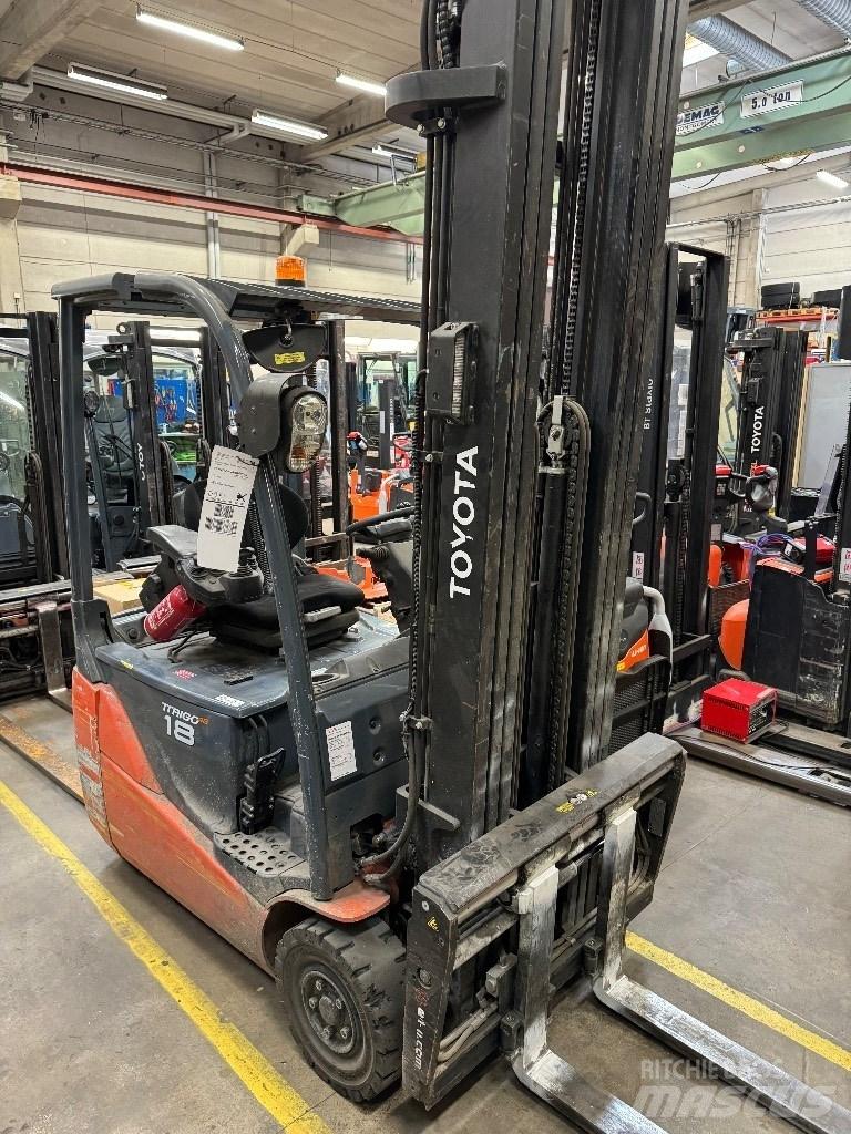Toyota 8FBEK18T Elektriniai šakiniai krautuvai