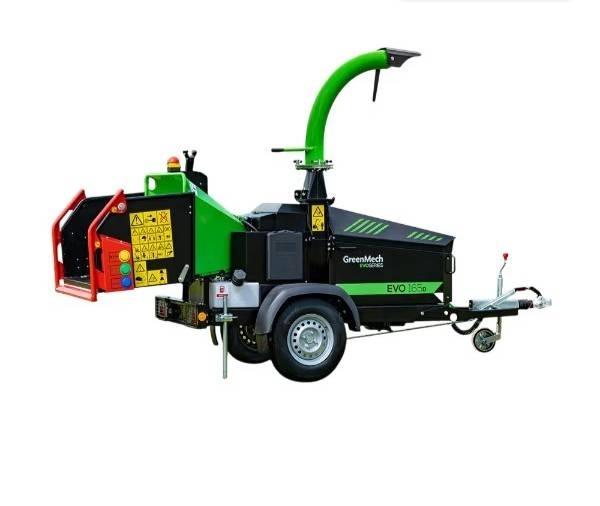 Greenmech EVO 165D Medienos smulkintuvai