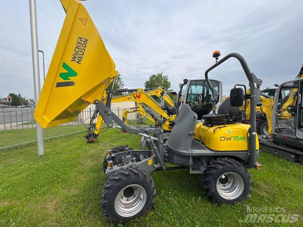 Wacker Neuson DW15e Statybiniai savivarčiai sunkvežimiai