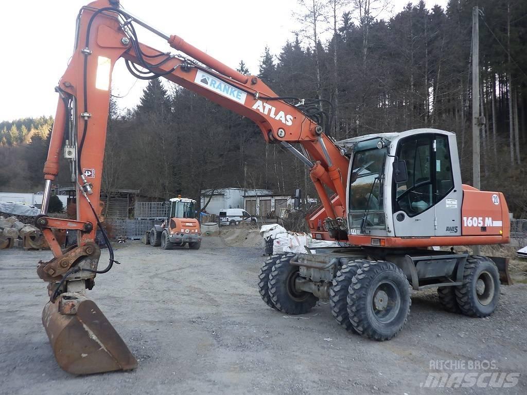 Atlas 1605 M Ratiniai ekskavatoriai