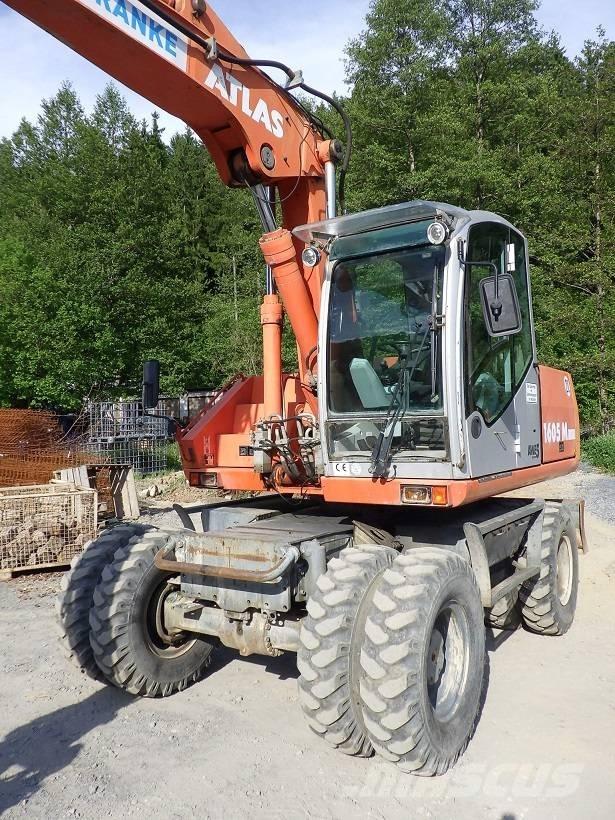 Atlas 1605 M Ratiniai ekskavatoriai