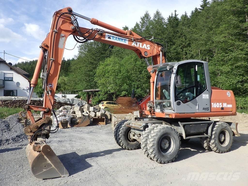Atlas 1605 M Ratiniai ekskavatoriai