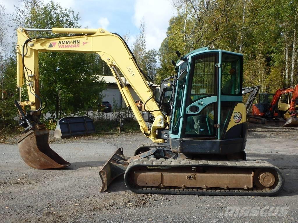 Yanmar Vio 75 A Vidutinės galios ekskavatoriai 7-12 t
