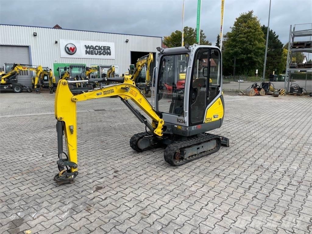 Wacker Neuson ET18 Vikšriniai ekskavatoriai