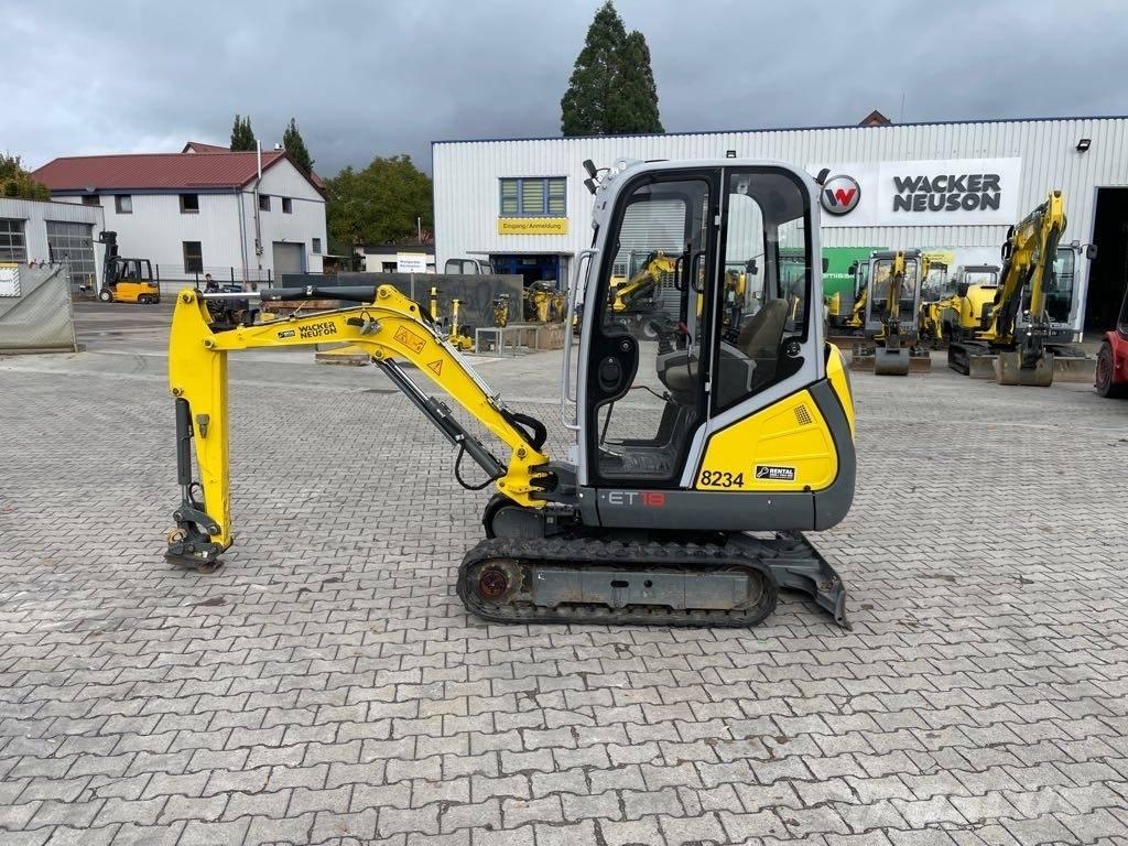 Wacker Neuson ET18 Vikšriniai ekskavatoriai