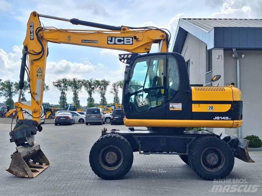 JCB JS 145 W Ratiniai ekskavatoriai