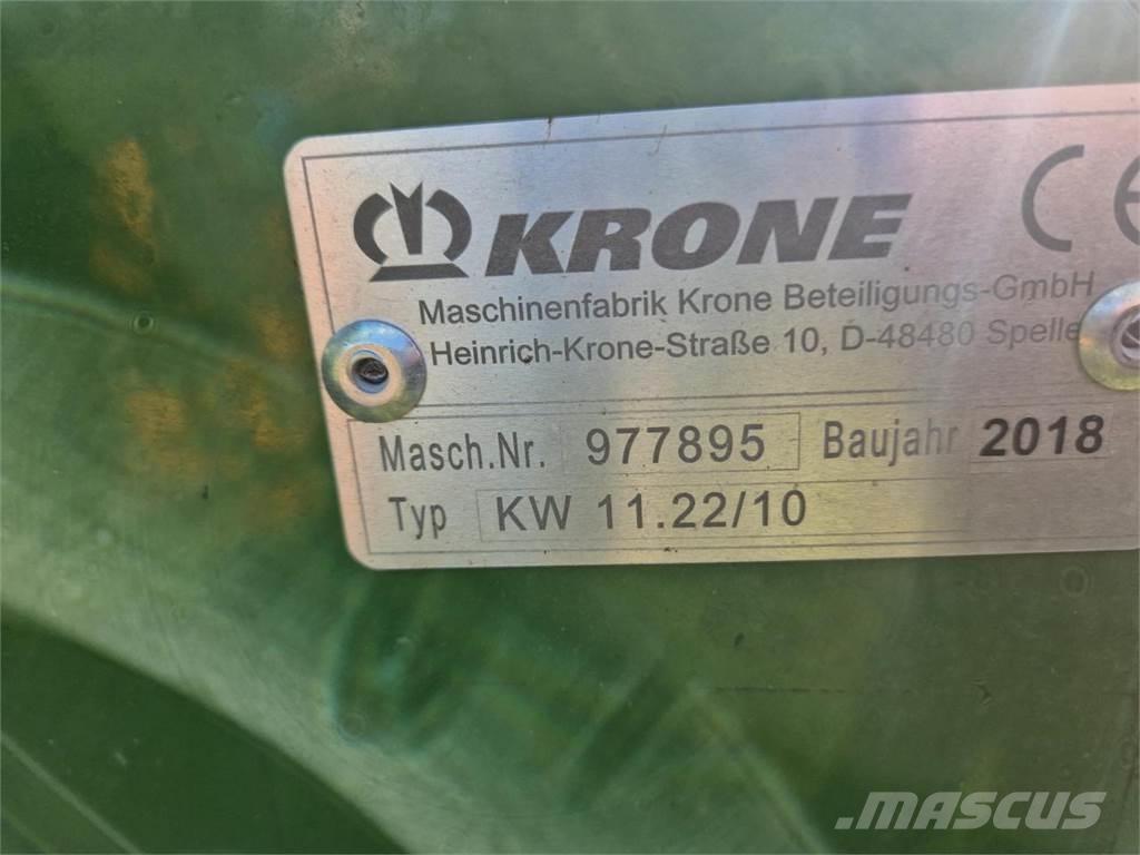 Krone KW 11.22 Šieno grėbliai ir vartytuvai