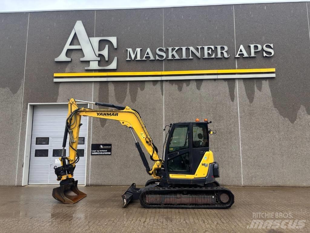 Yanmar VIO80 Vikšriniai ekskavatoriai