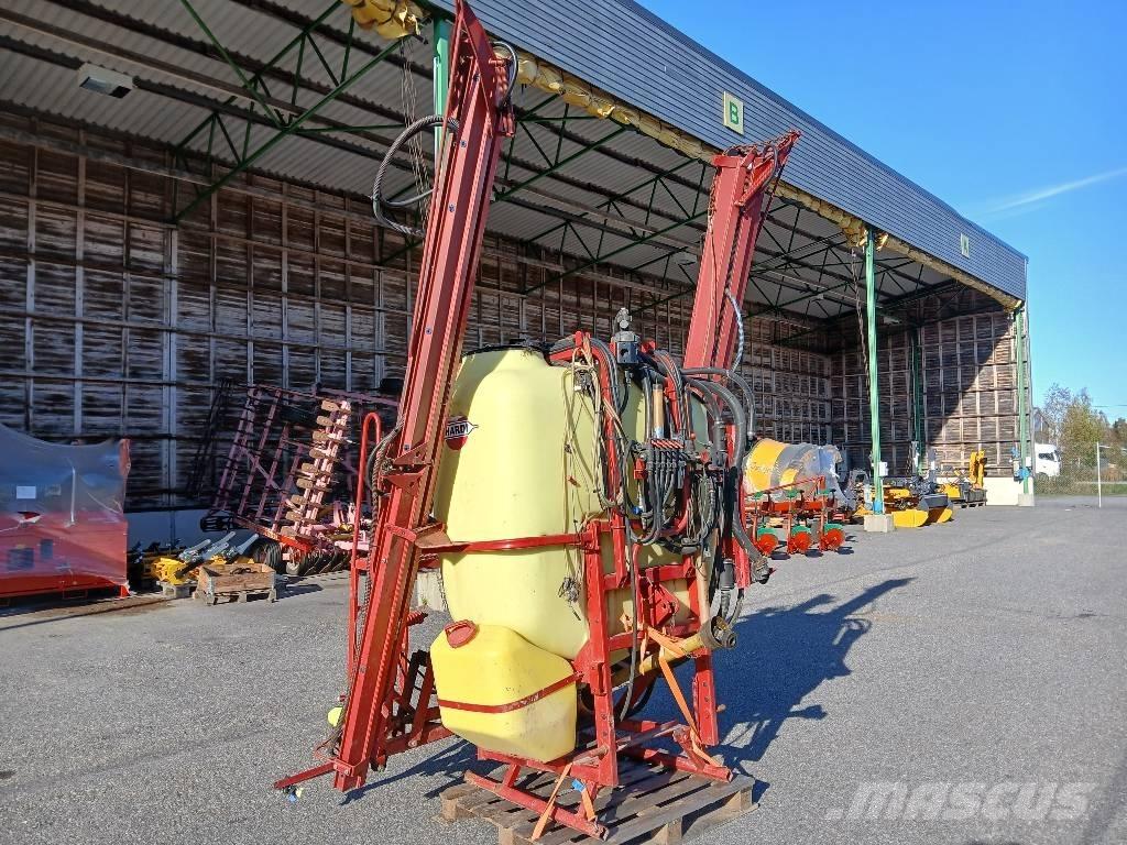 Hardi Master 1200 Įmontuoti purkštuvai