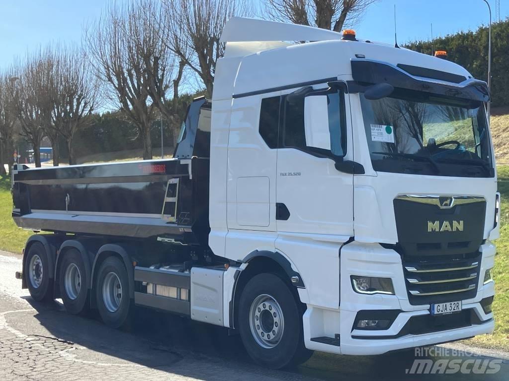 MAN TGX 35.520 Savivarčių priekabų vilkikai