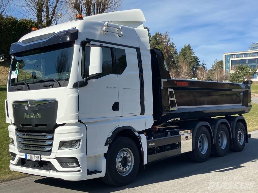 MAN TGX 35.520 Savivarčių priekabų vilkikai