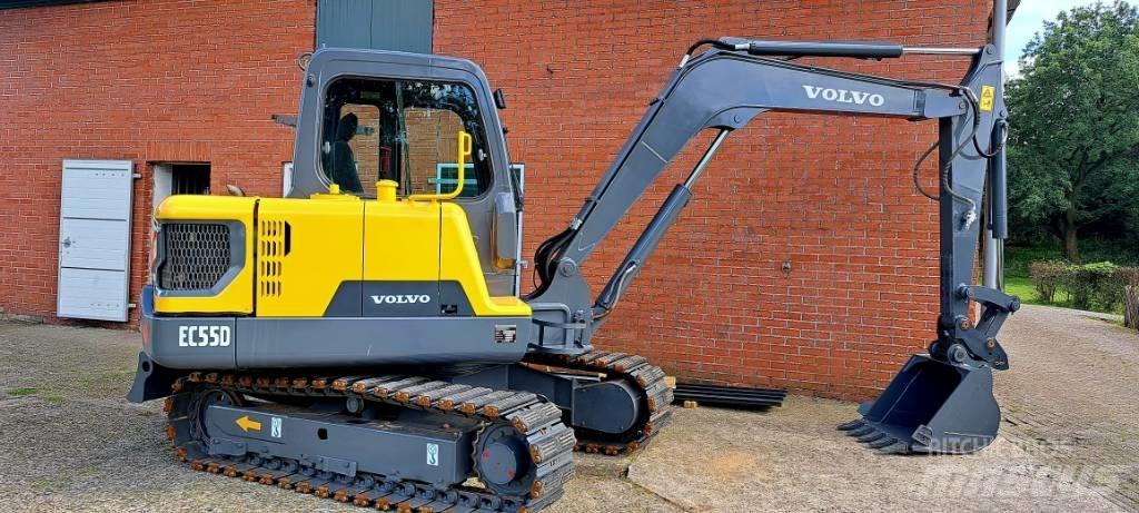 Volvo EC 55 Mini ekskavatoriai < 7 t